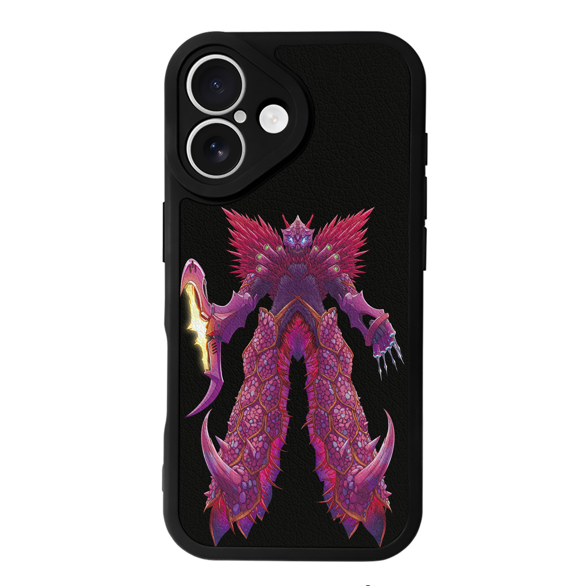 （画像用） ウルトラマン Ultraman 【iPhone 16シリーズ対応】シリコンスマホケース（レザー調） 材質：シリコン